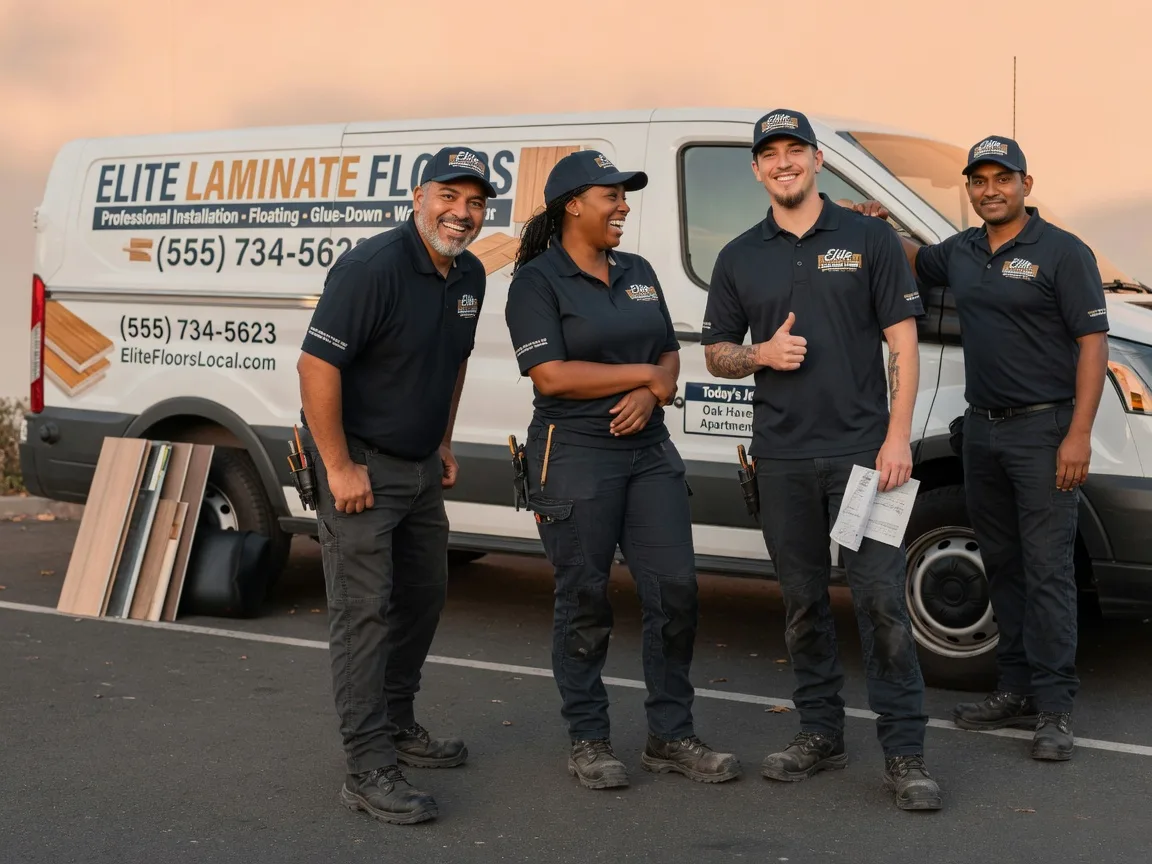 Laminate flooring installation company in Garrison, ND